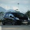 Honda Fit - черный воробушек