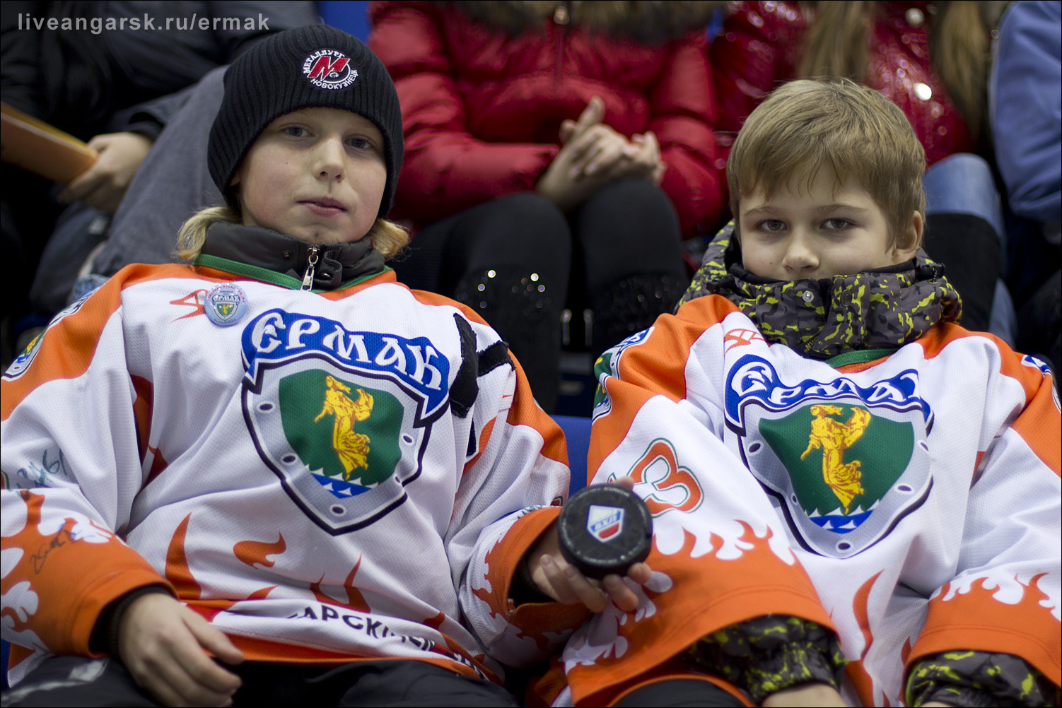 Счастливые обладатели шайбы