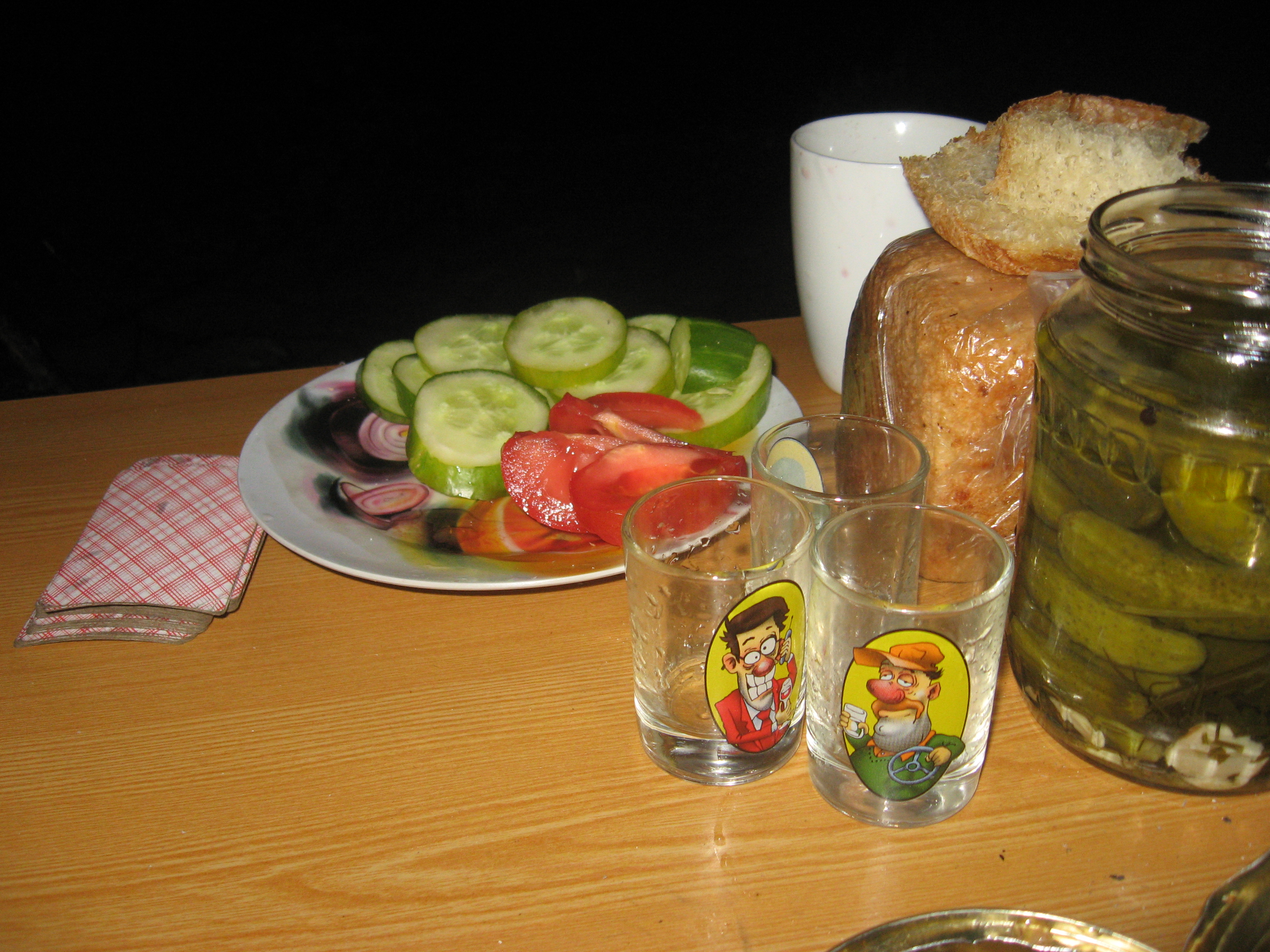 Соображали на троих)..Все культурно, епрст)