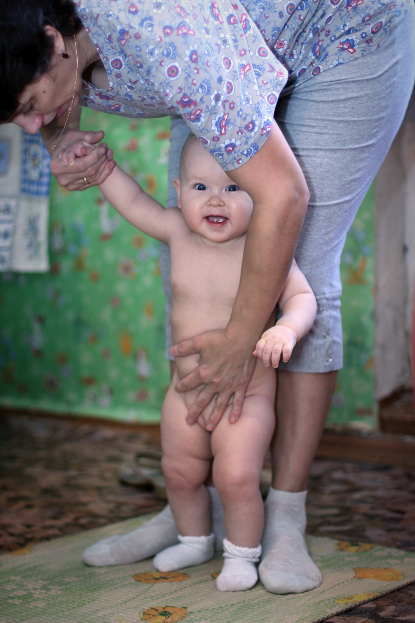 Учимся ходить)