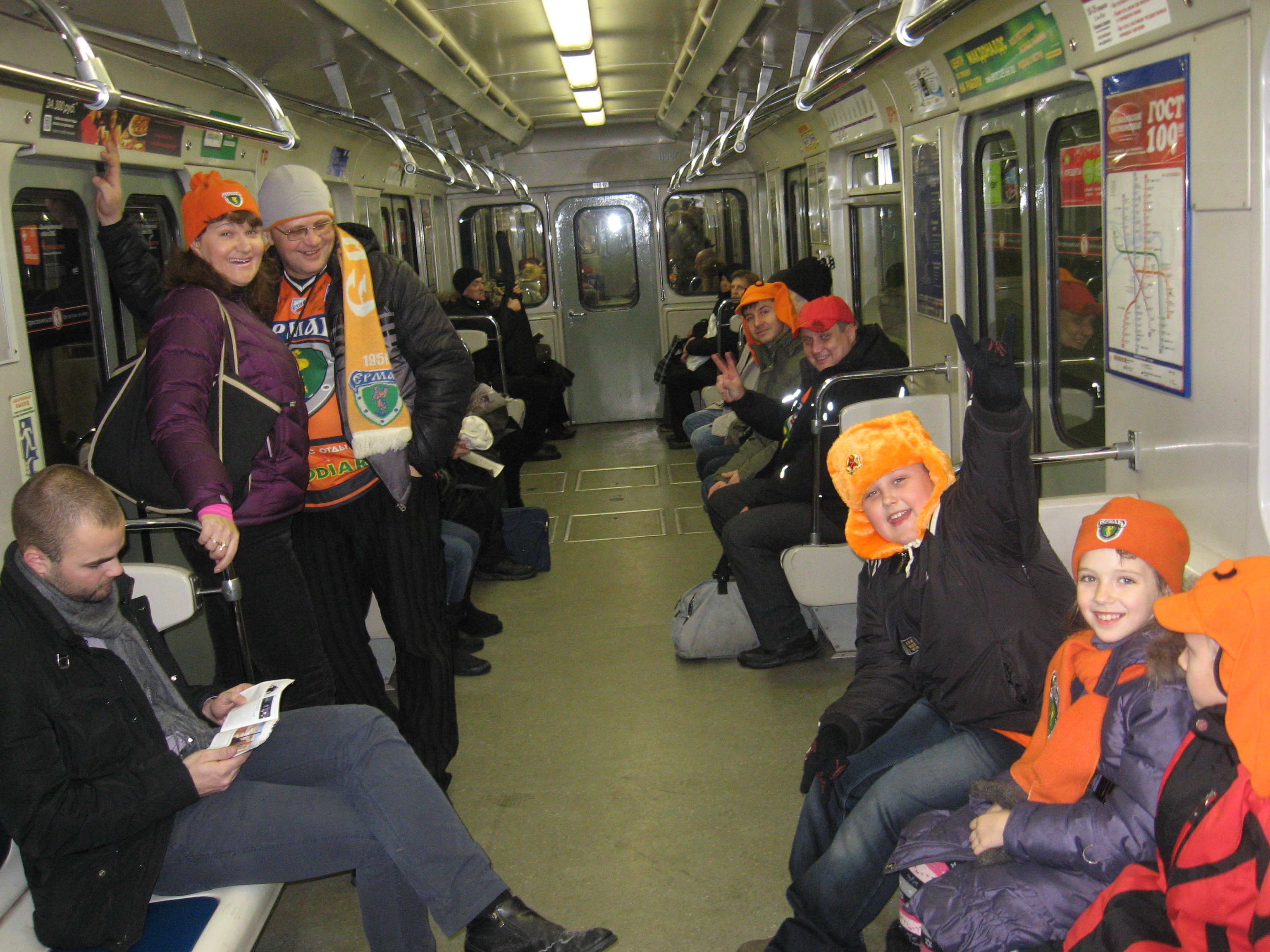 В метро Санкт-Петербурга