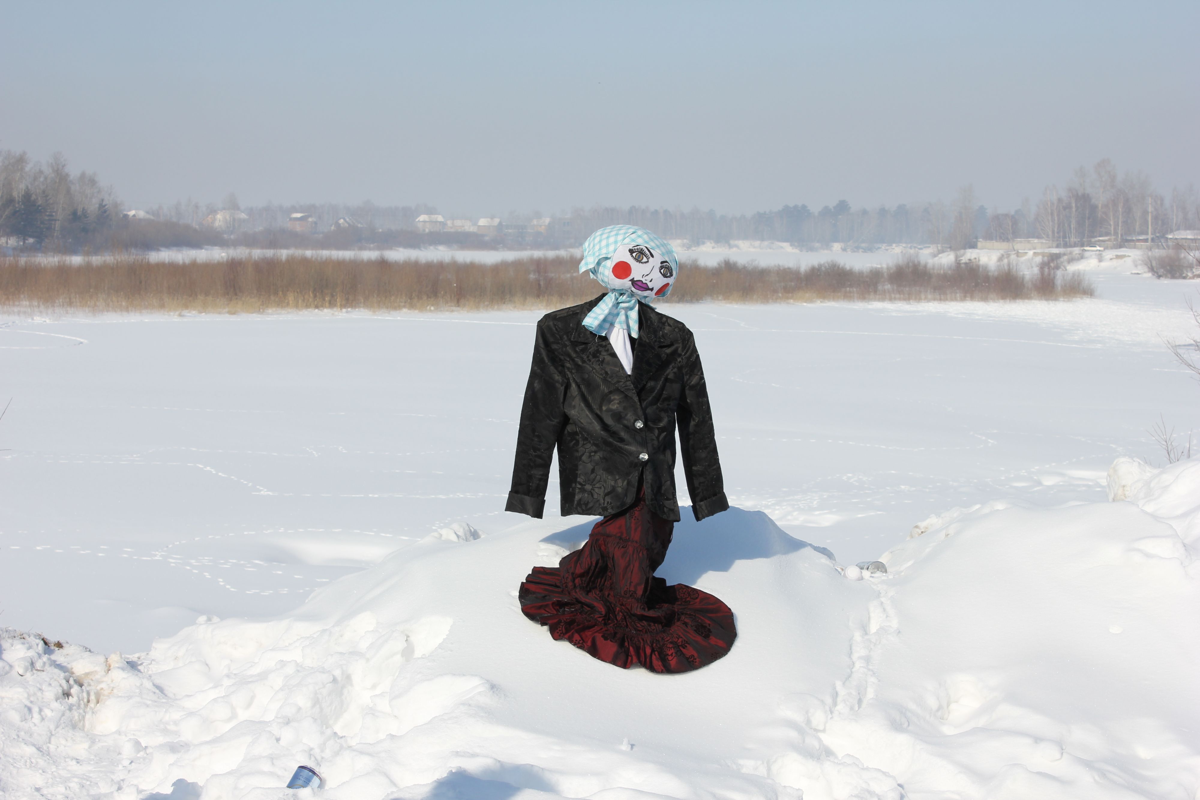 Скоро она будет сожжена,прощай зимушка,зима.