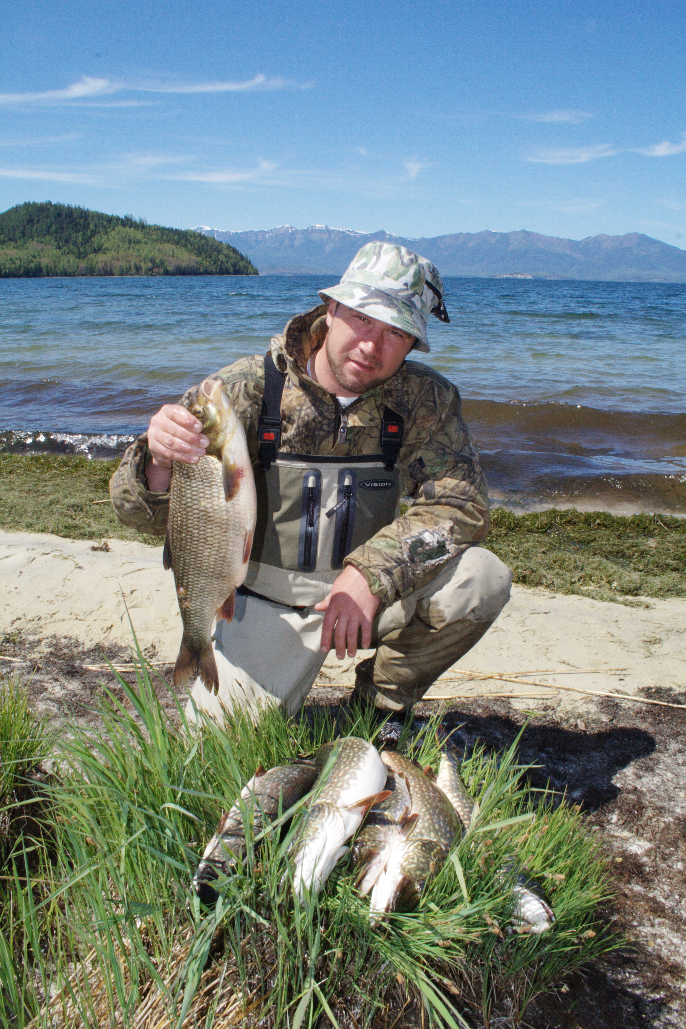 Первый улов Чивыркуйский залив