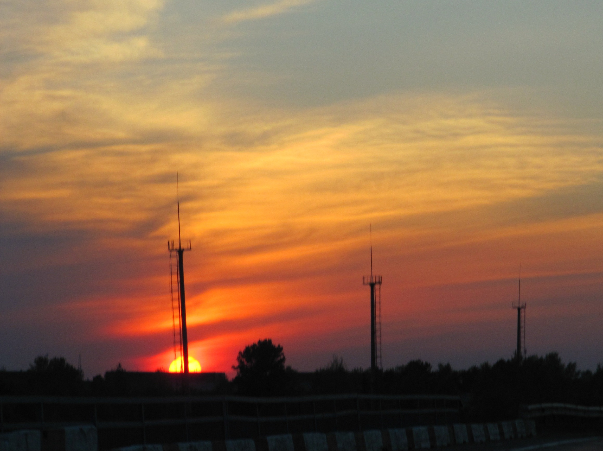 Район Суховской по дороге в Ангарск