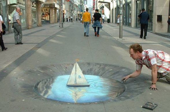 объемные рисунки