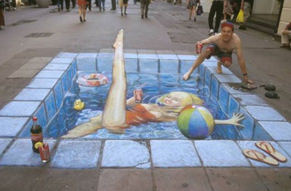 объемные рисунки