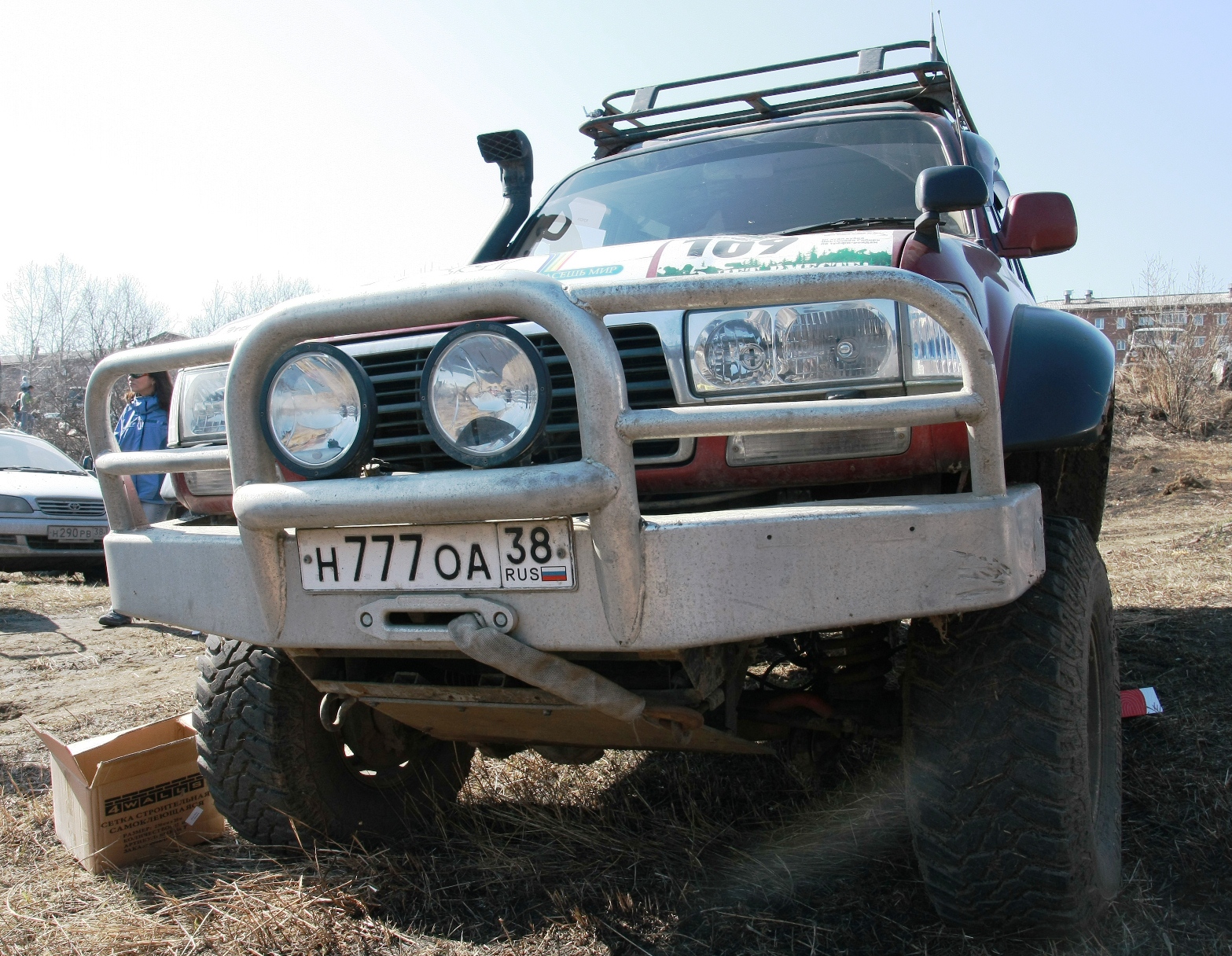 Весна 2009-го, м/р Юбилейный в Иркутске