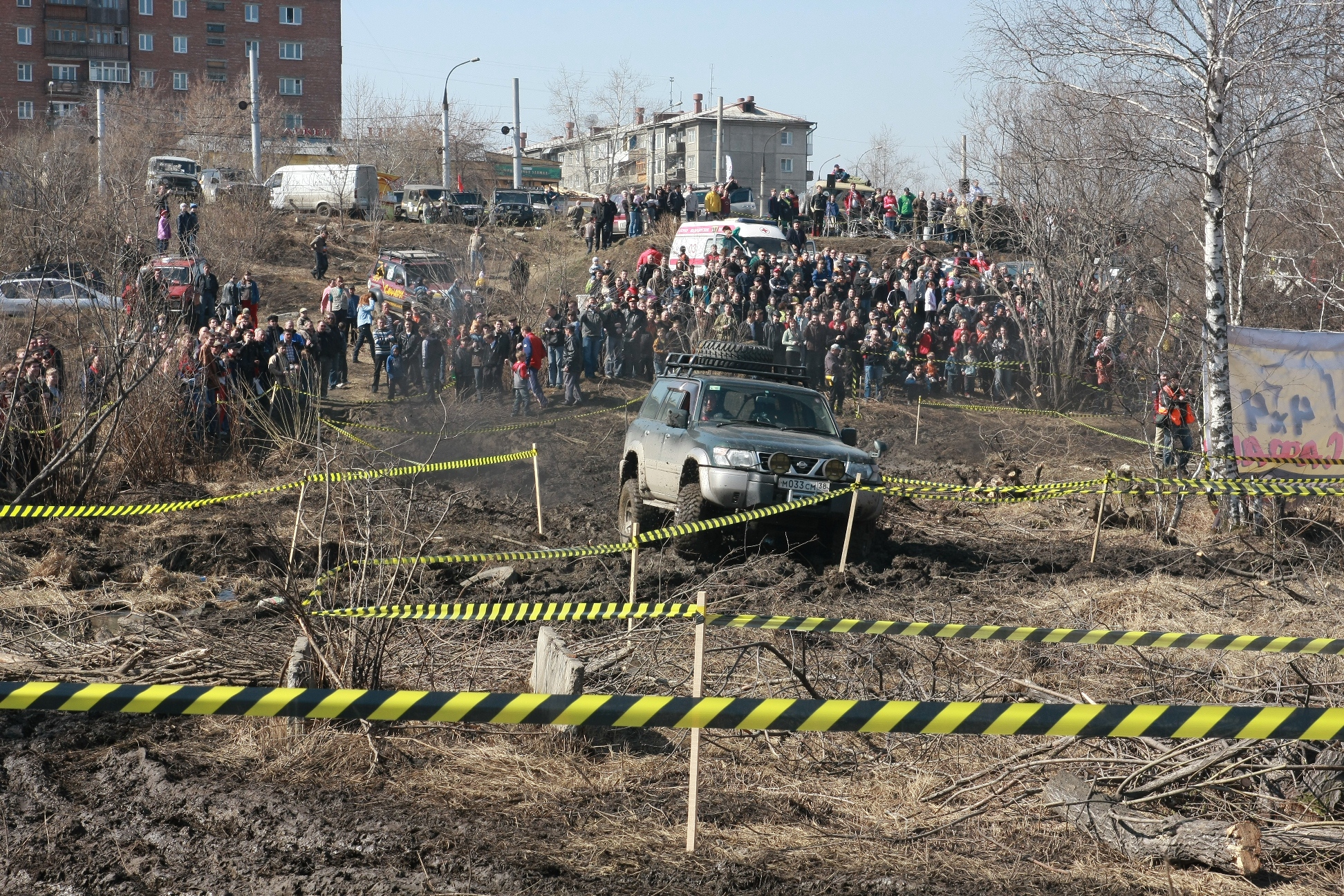 Весна 2009-го, м/р Юбилейный в Иркутске