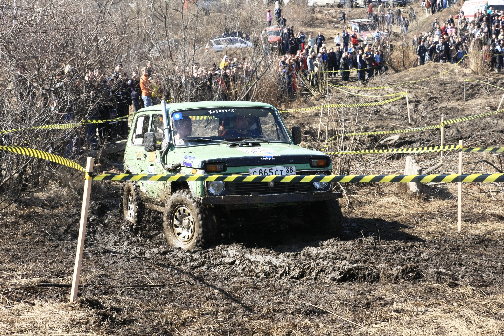 Весна 2009-го, м/р Юбилейный в Иркутске