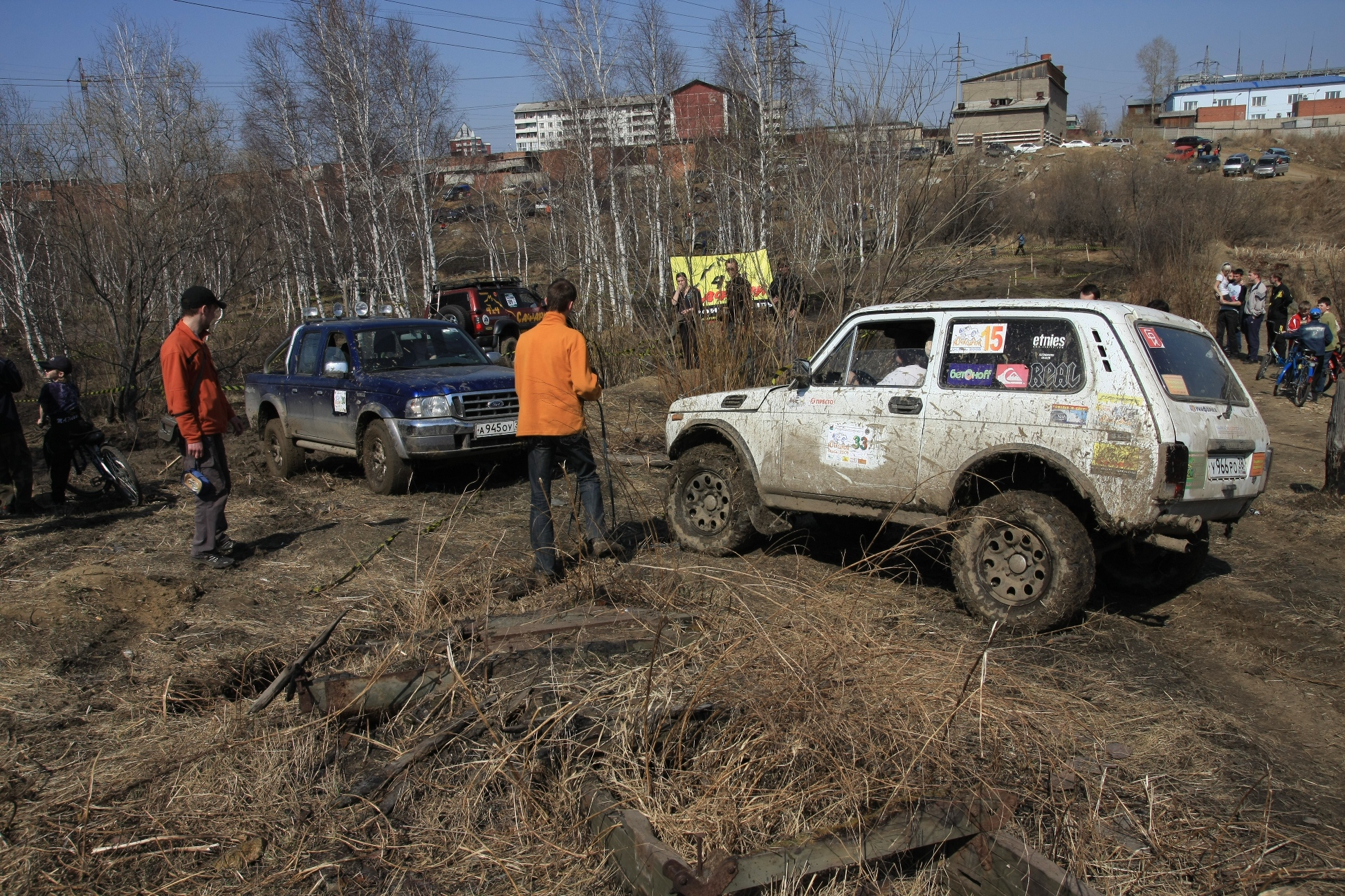 Весна 2009-го, м/р Юбилейный в Иркутске
