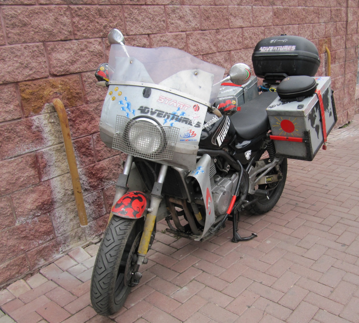 Байк туриста