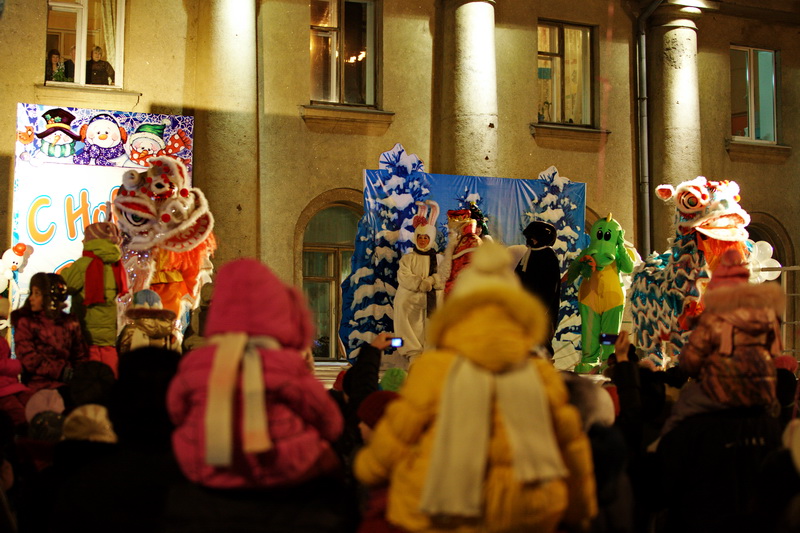 Танец небесных львов!!! Танец небесных львов!!!