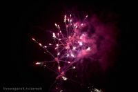 Фейерверк от болельщиков в честь открытия сезона