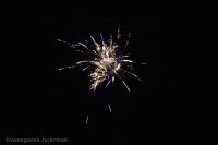 Фейерверк от болельщиков в честь открытия сезона