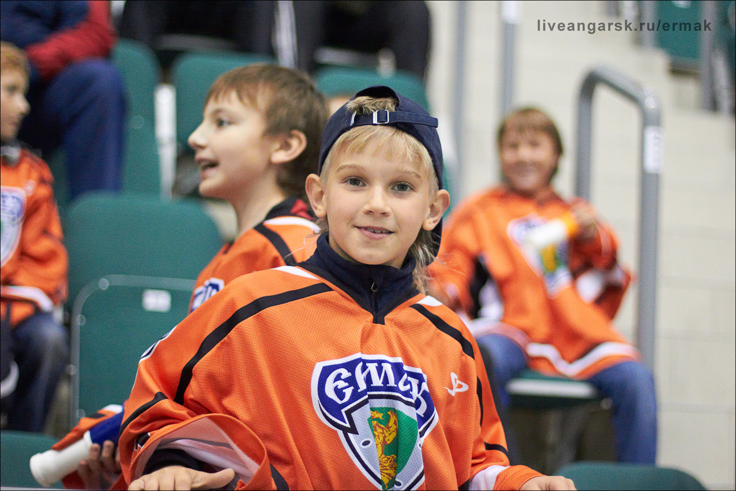 Молодые болельщики