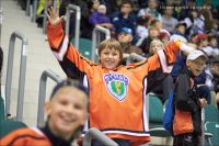 Молодые болельщики: На матче Ермак - Кристалл