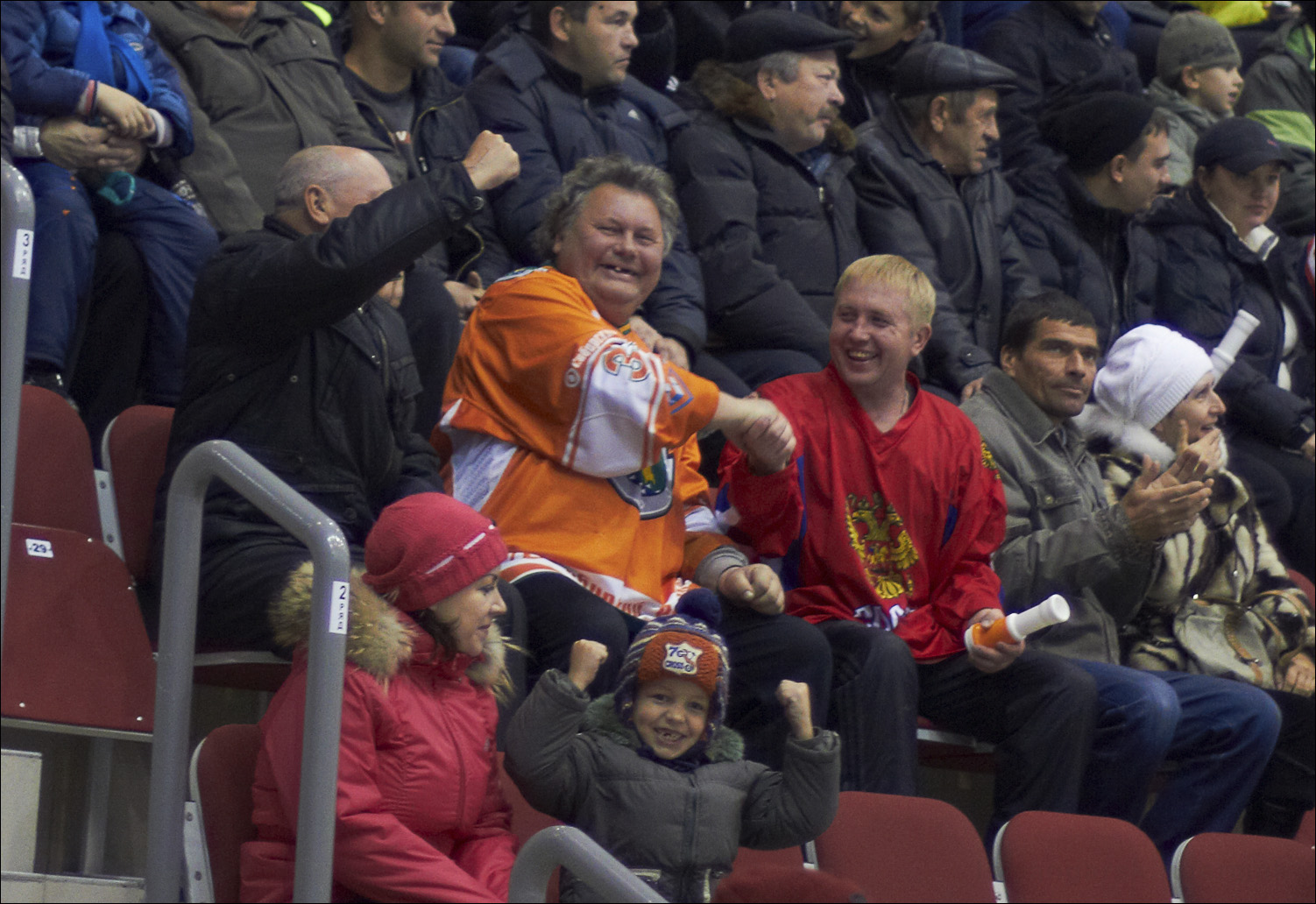 На матче Ермак - Ижсталь