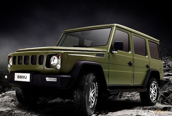 Китайцы скопировали легендарный Мercedes Gelandewagen