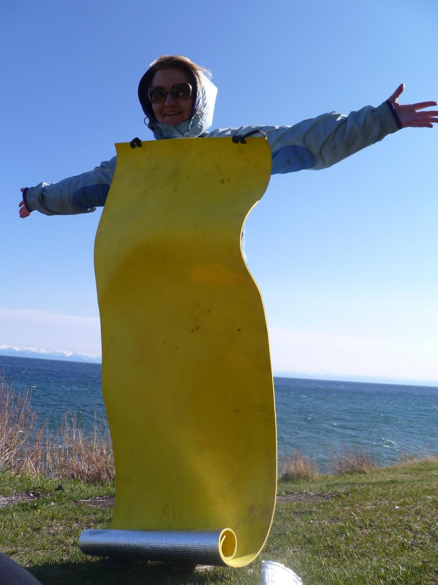 коврик с ручками