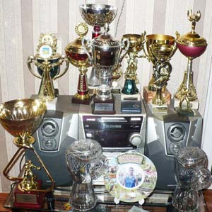 Коллекция кубков Александра Ракислова