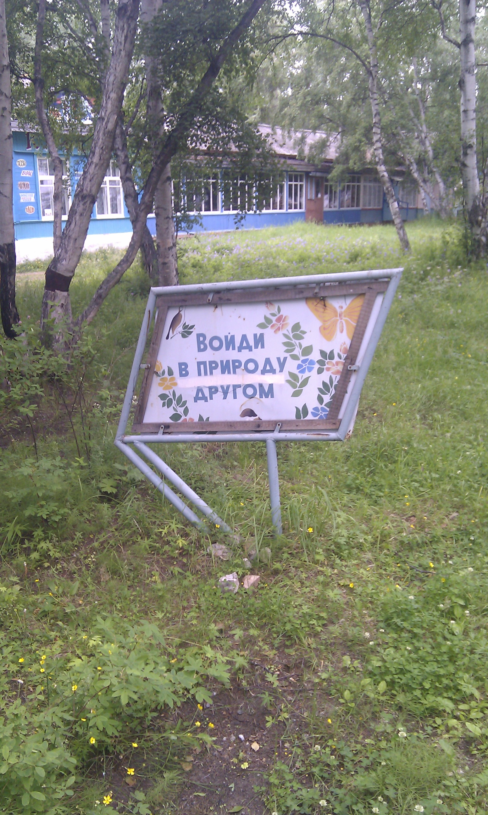 Войди в природу другом))))))