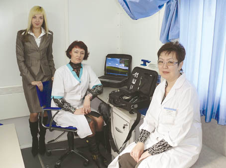 Новую технику представляли (слева направо)