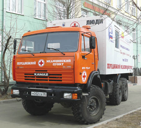 Новая передвижная медицинская техника