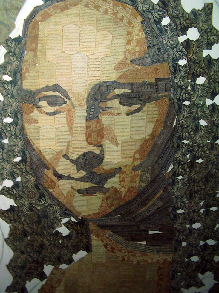 "Мона Лиза" из купюр