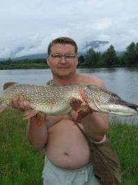 щука на р.Иркут