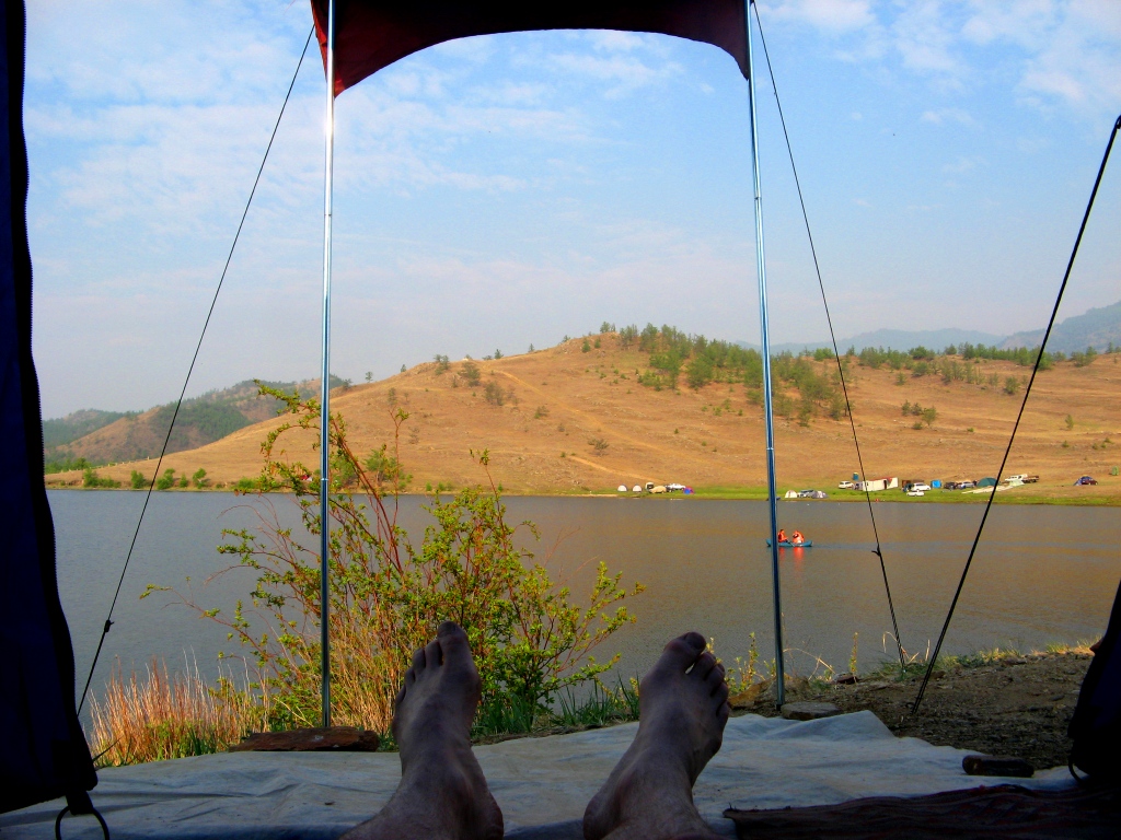 наслаждение красотой байкала 