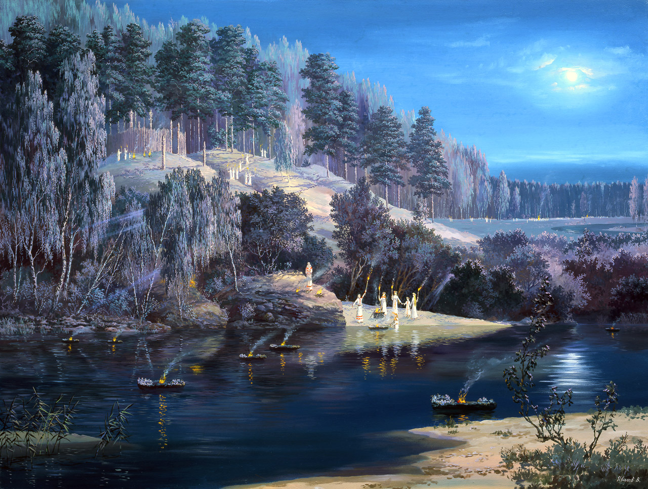 Иванов. Ночь перед праздником купалы