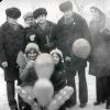 Ноябрь 1976 на демонстрации с цехом КИП