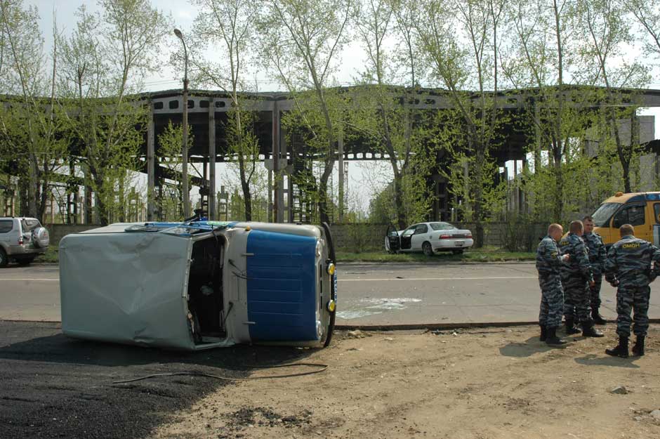 Перевёрнутый УАЗик