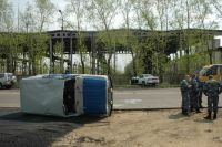 Перевёрнутый УАЗик Перевёрнутый УАЗик