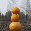 Oranges woman