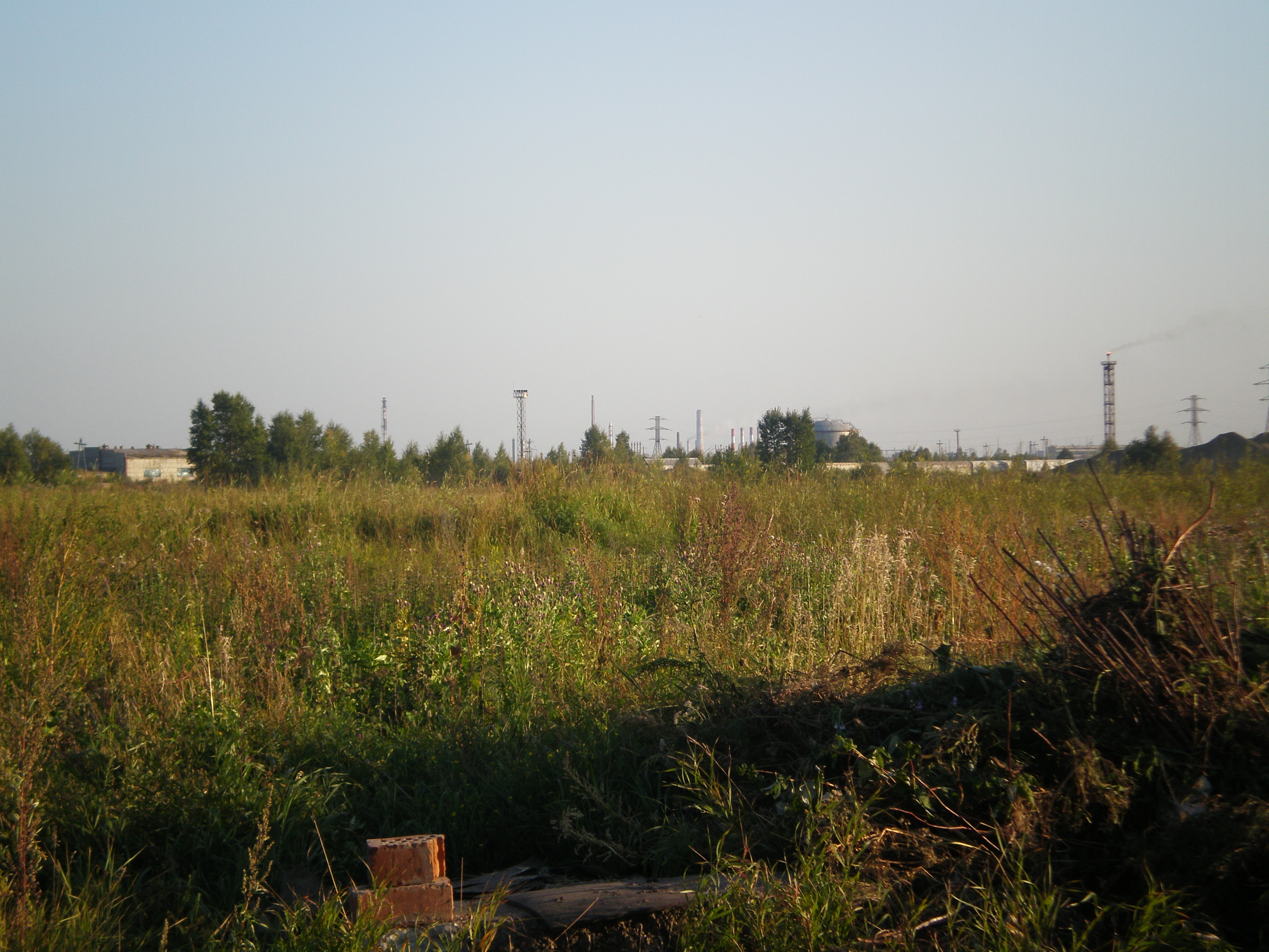 Вид на комбинат со стороны Зверево!