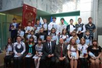 1 сентября двадцать юных ангарчан получили паспорта граждан Российской Федерации