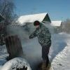 В Северном прорвало трубу
