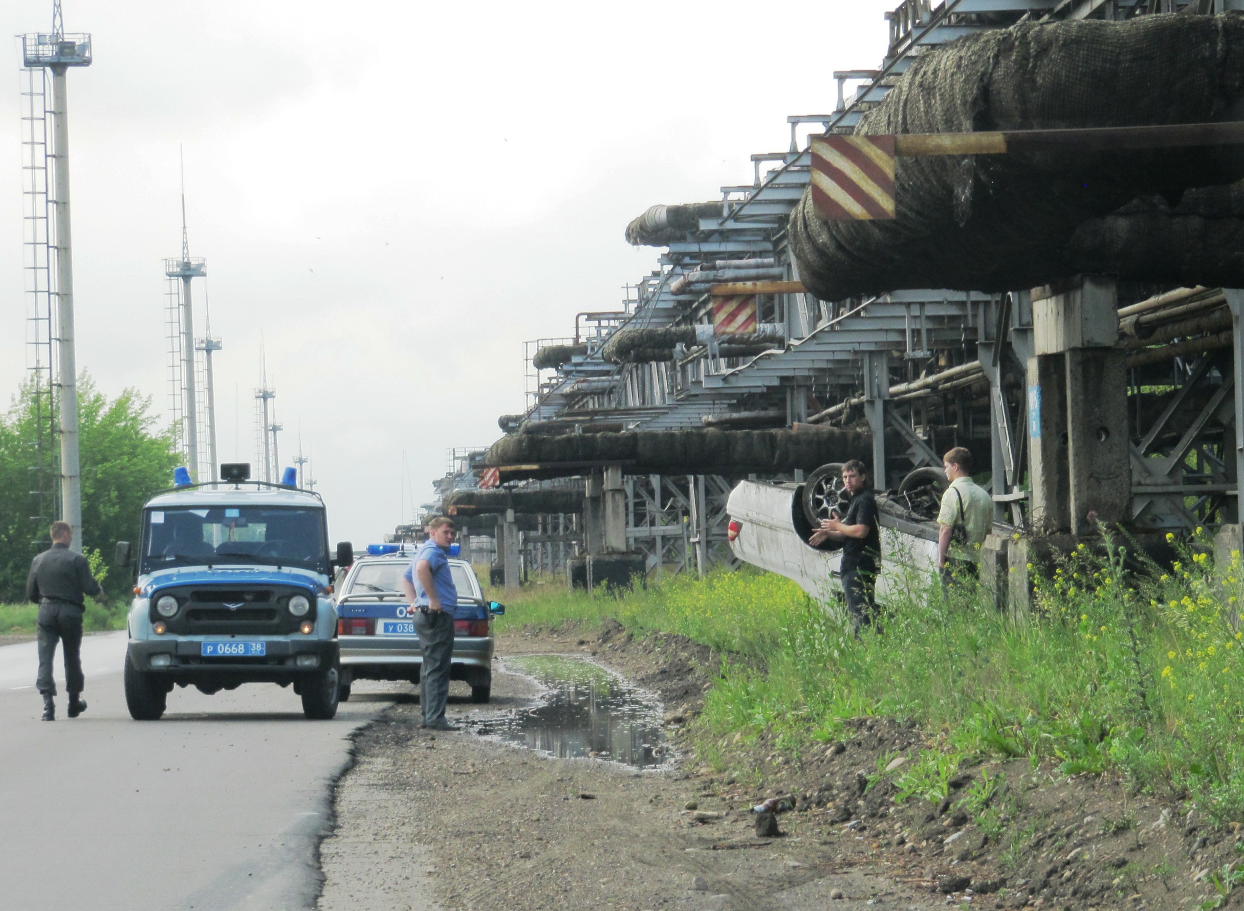 Перевертыш на пятнадцатой 27-06-2011 - фото 1