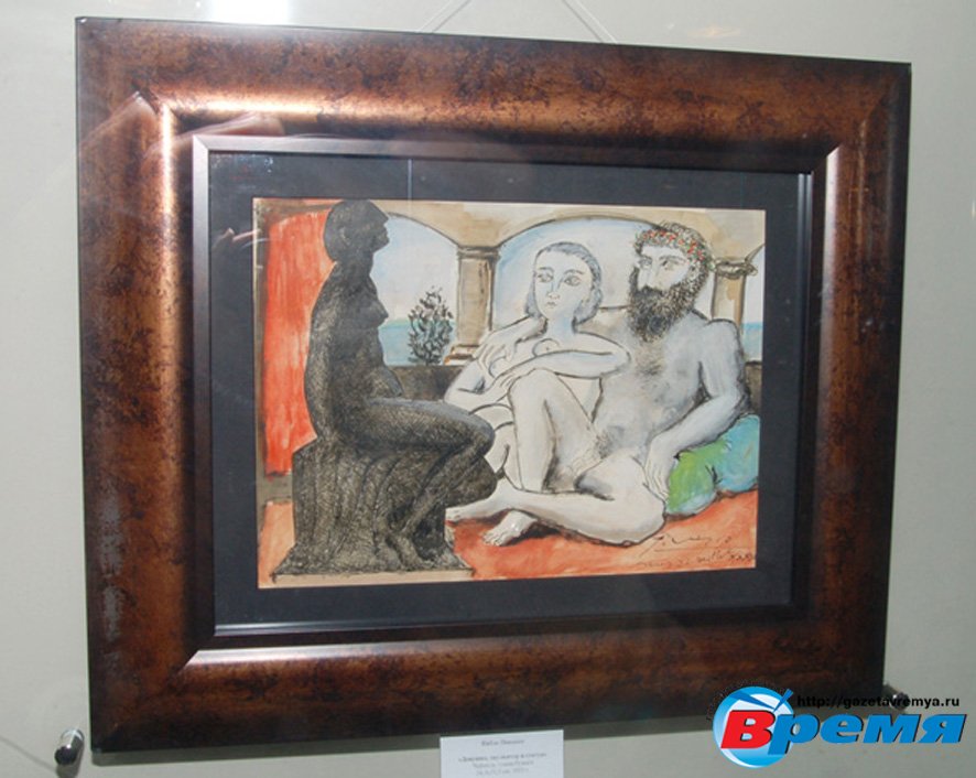Классик современного искусства Пабло Пикассо впервые выставлен в ангарском музее часов
