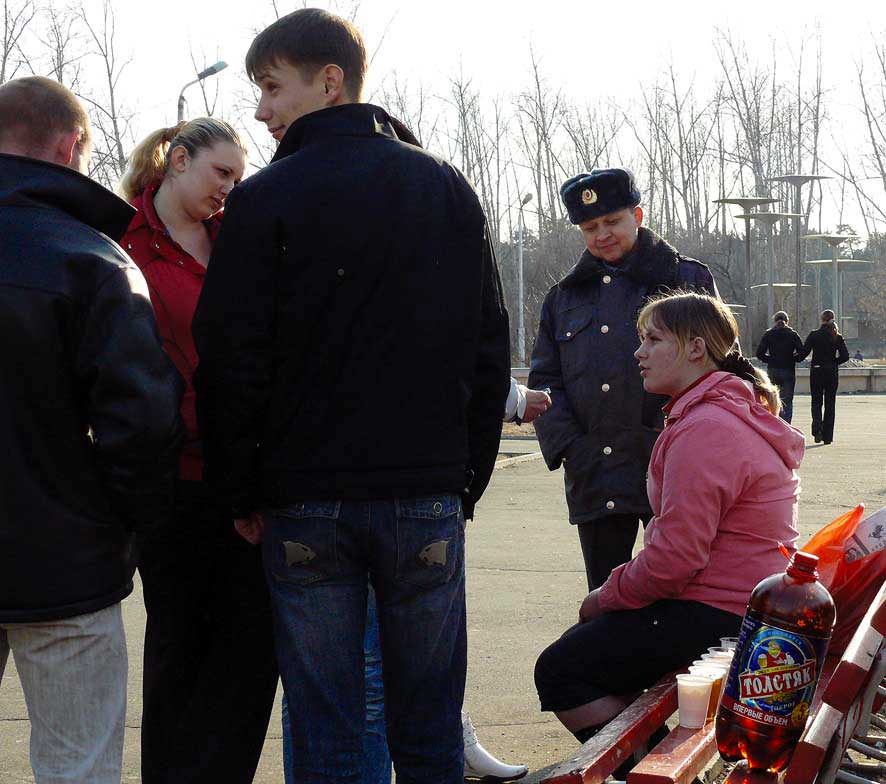 Рейд УВД по общественным местам
