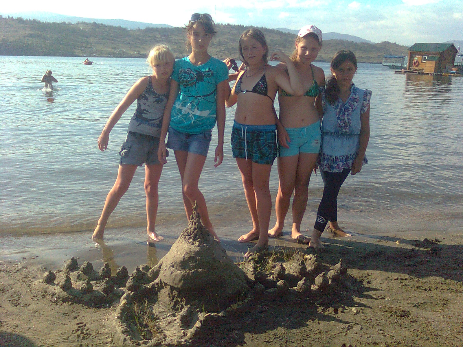 Цветущий рай -  замок-победитель конкурса замков из песка 