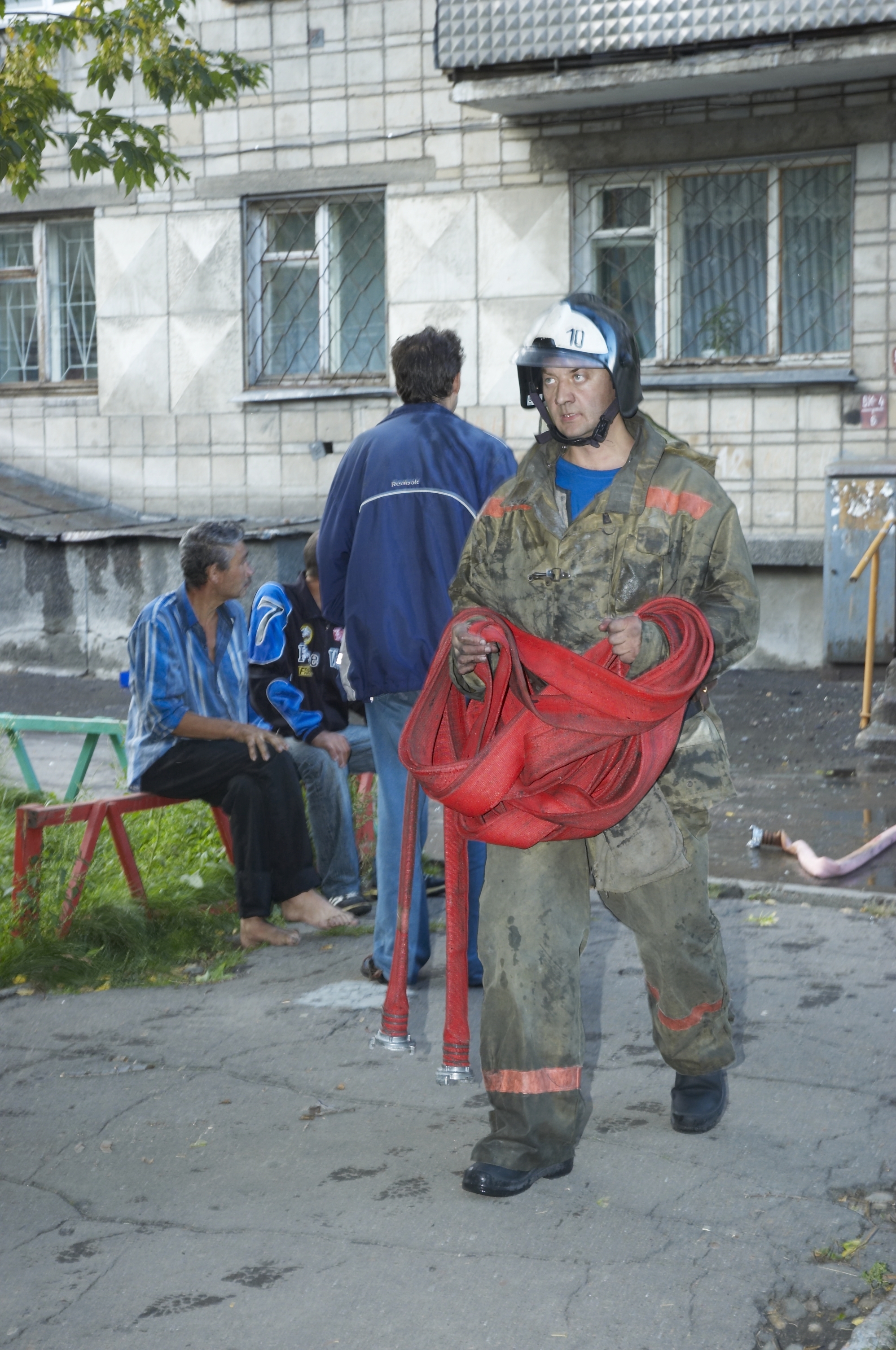 Пожарные справились быстро