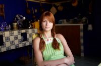 Очередная рыжая)))