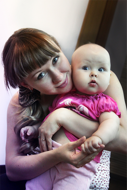 Моя котеночка.