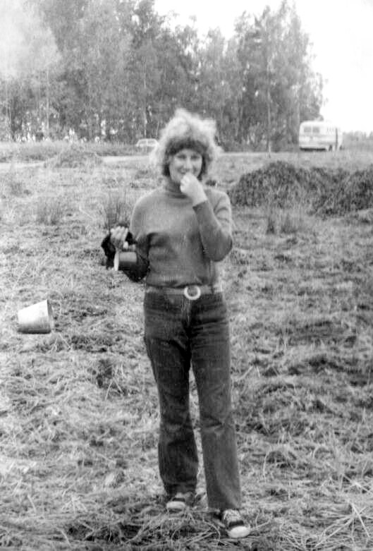 Сентябрь1977 Сельхозработы с цехом КИП АНХК