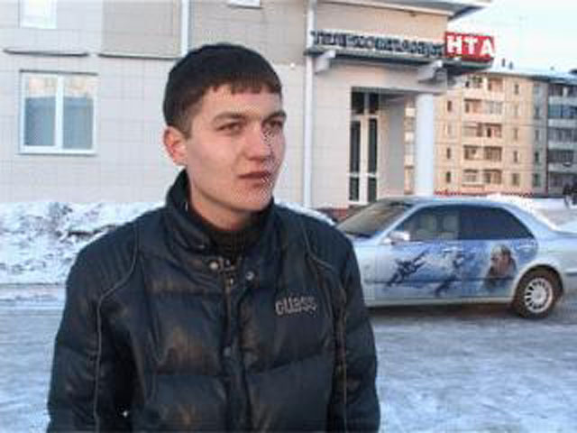 А вот и владелец этого авто