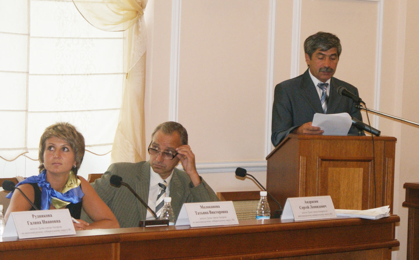 Выступление Леонида Михайлова