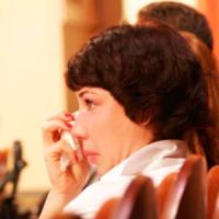 Многие зрители в зале не сдержали слез