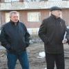 Застройщик Александр БЫКОВ и начальник отдела капитального строительства Владимир ЗМАНОВСКИЙ